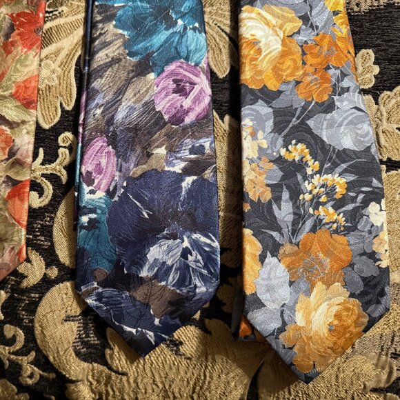 Floral Neckties (Bundle of 3) - Picture 5 of 16